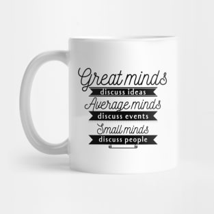 Minds discuss Mug